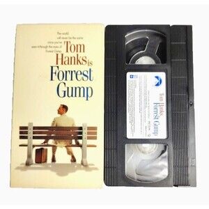 Forrest Gump VHS Romance Drama Tom Hanks 1995 PG 13 Sally Fields